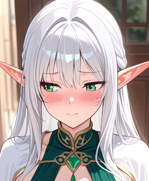 エレナと通話する